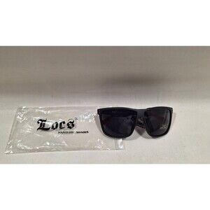 LOCS Hardcore Gangster Cholo Enforcer BLACK Red Sunglasses NEW